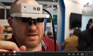 Augmented Reality Goggles gesture recognition