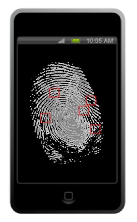 Mobile Security - fingerprint scanner