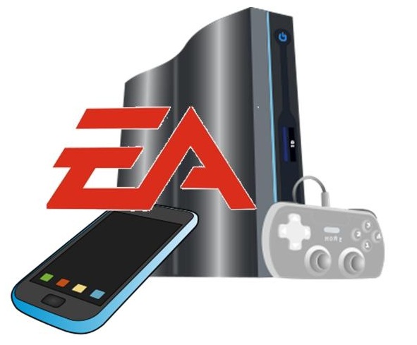 EA mobile games and console games