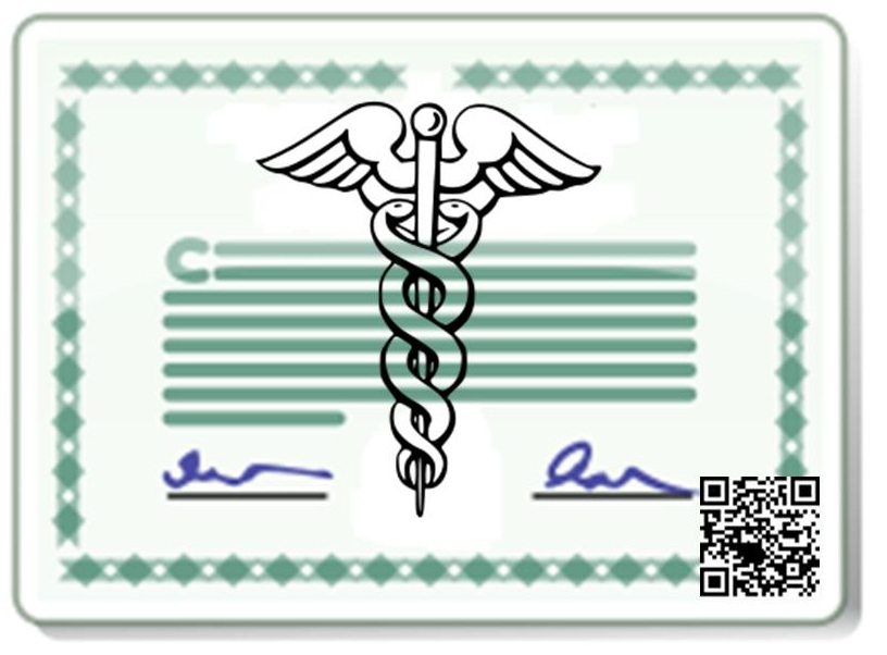 QR Codes Medical License