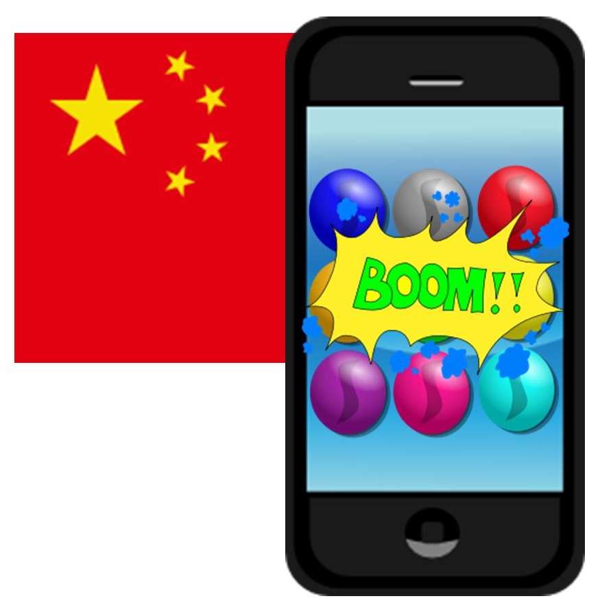 China mobile games boom
