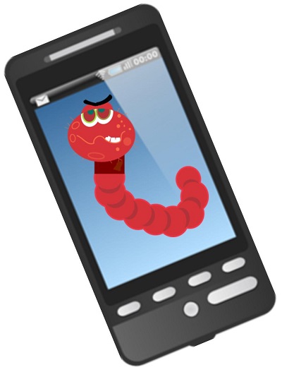 Mobile security worm threat