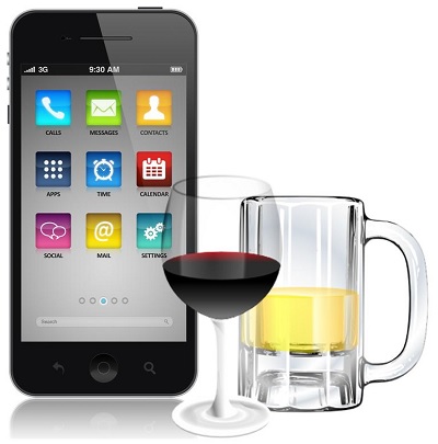 Self-monitoring mobile app for alcohol consumption
