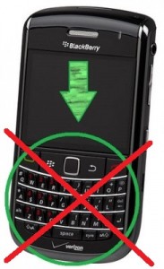 BlackBerry Leap loses keyboard
