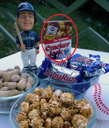 Cracker Jack Mobile Game Codes Prize in Honor of Baseball