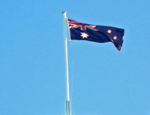 Mobile Technology - Australia Flag