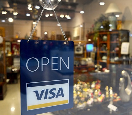 Braintree mobile payments - Open Sign with Visa