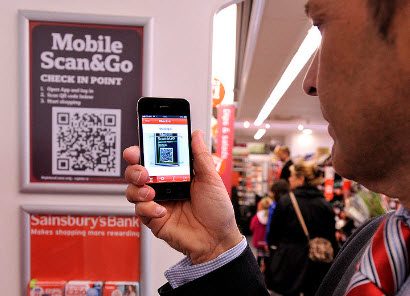 Sainsbury's Scan and Go Sainsbury's Scan and Go