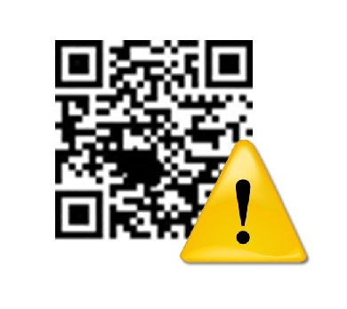 qr codes caution