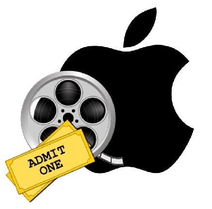 m-commerce Apple technology for the movies