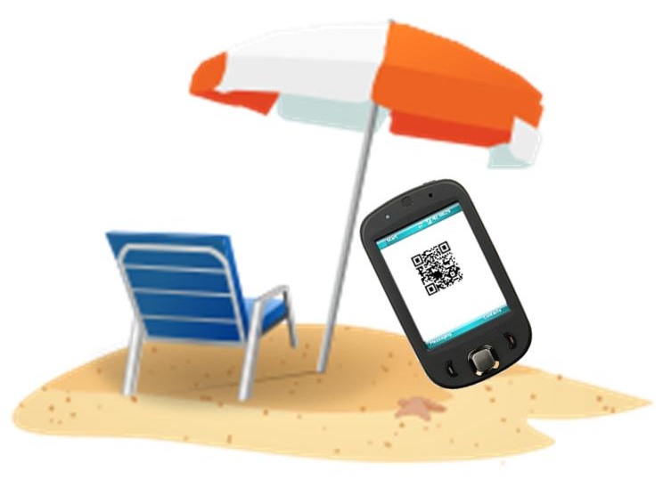 QR Codes Beach