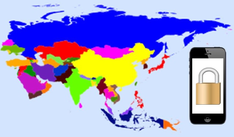 Mobile security by region